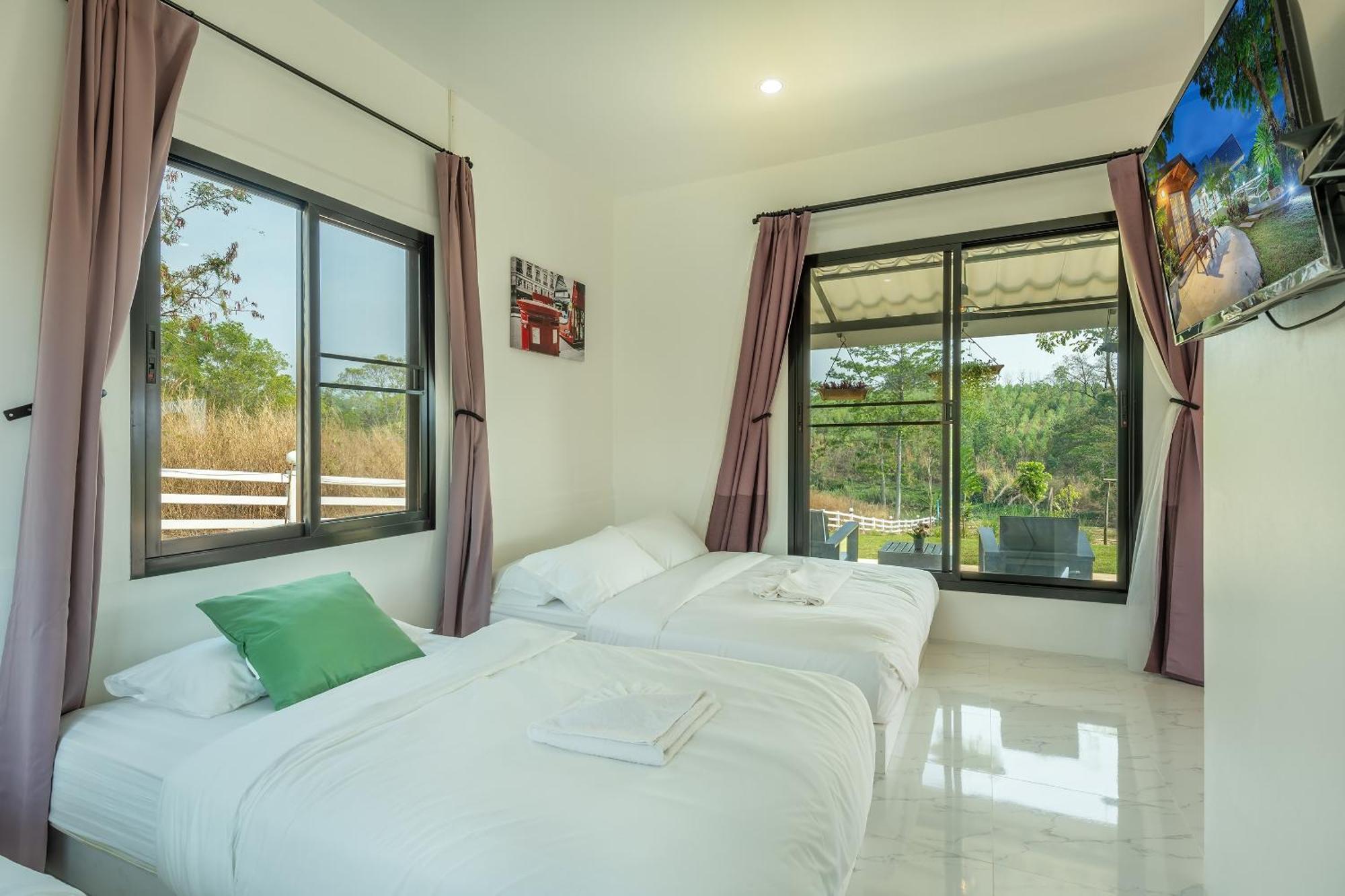 Dhanhill Bed&Cafe Ban Bu Khanun Екстер'єр фото